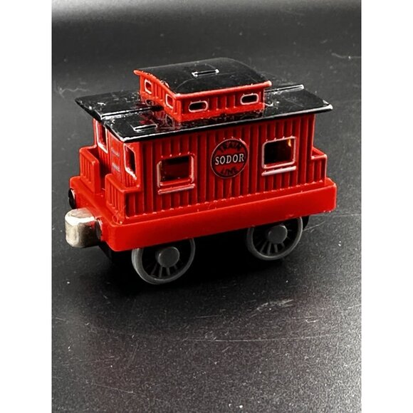 Thomas & Friends Take n Play Along 2002 Red Caboose Vtg Magnetic Diecast Train - Picture 10 of 14